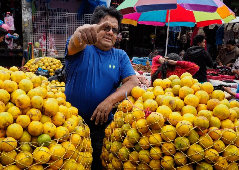 Markets photography in Xela
